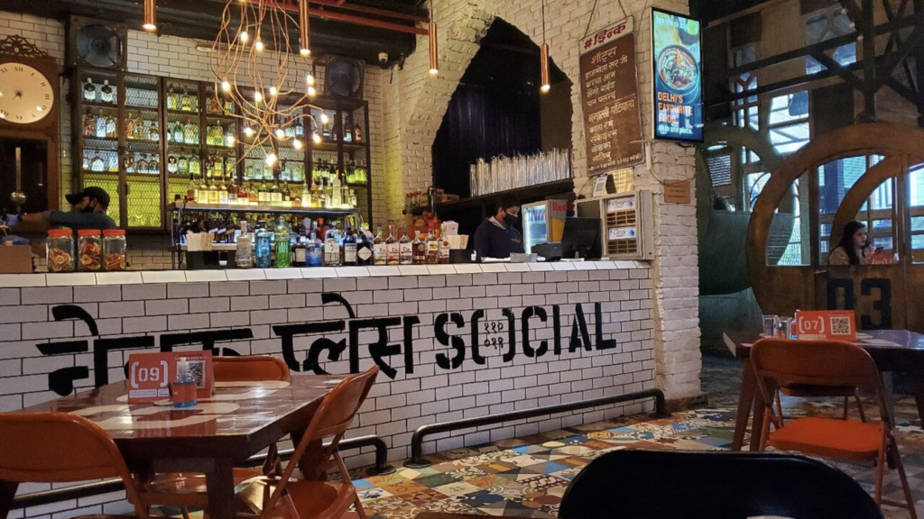 Cafe in Mehrauli - Social