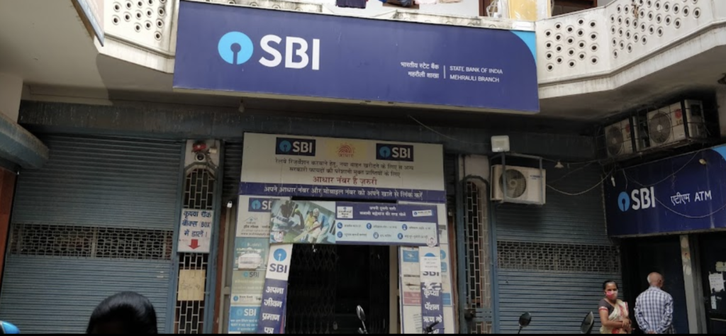 State bank of india in mehrauli, banks in mehrauli