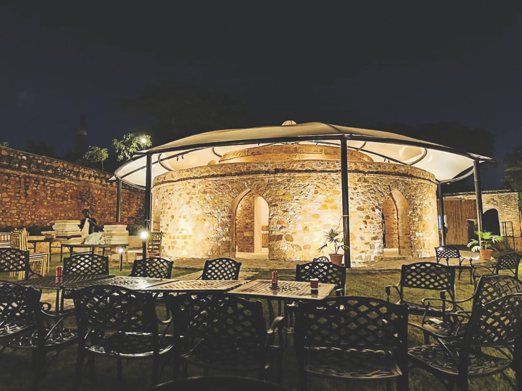 The Garden Cafe in Mehrauli